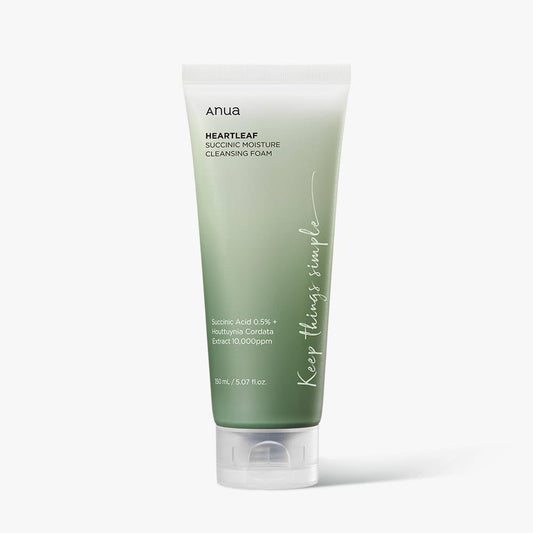 Anua heartleaf succing moisture cleansing foam 150ML