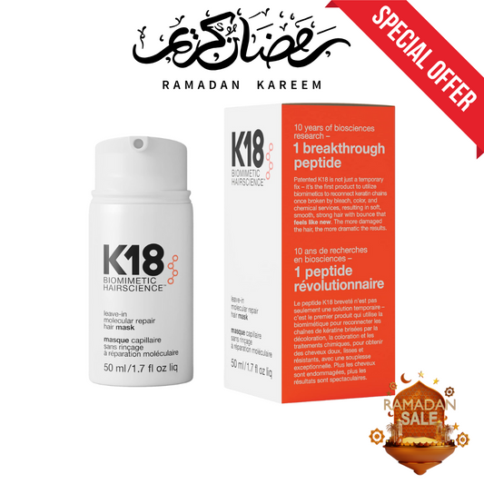 K18 Leave-In Molecular Hair Mask, Repairs Dry or Damaged Hair