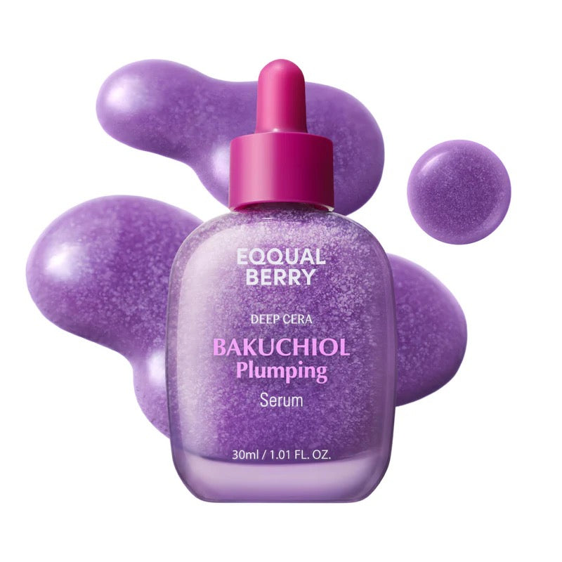 Eqqual Berry Deep Cera Bakuchiol Plumping Serum 30ml