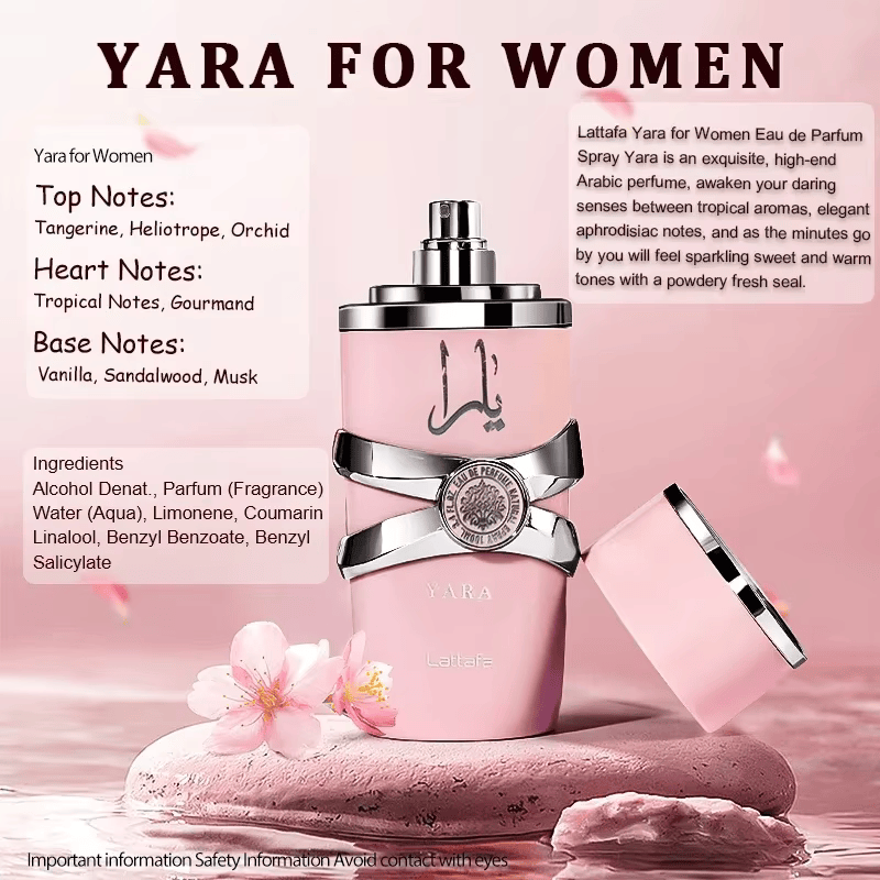 Lattafa Yara Perfume for Women - Eau De Parfum 100 ML