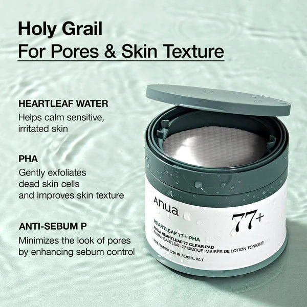 Anua heartleaf 77 clear pad 160ML