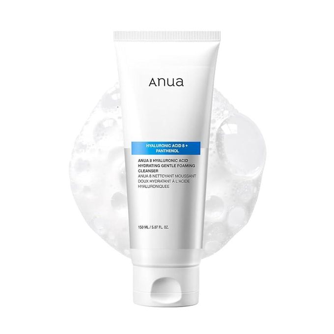 Anua Hyaluronic Acid 8 + Panthenol Foaming Cleanser 150ml